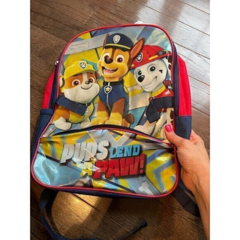 Paw Patrol Top Pups Kids Backpack 16" Tall Little Kids Youth New with Tags New